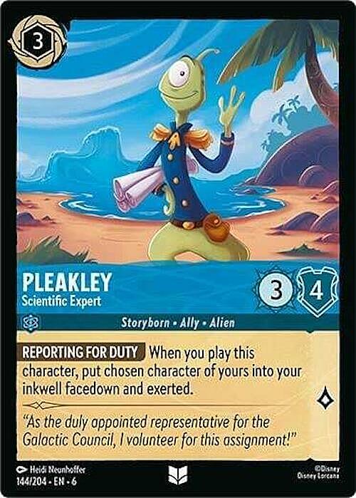 Pleakley - Scientific Expert Frente