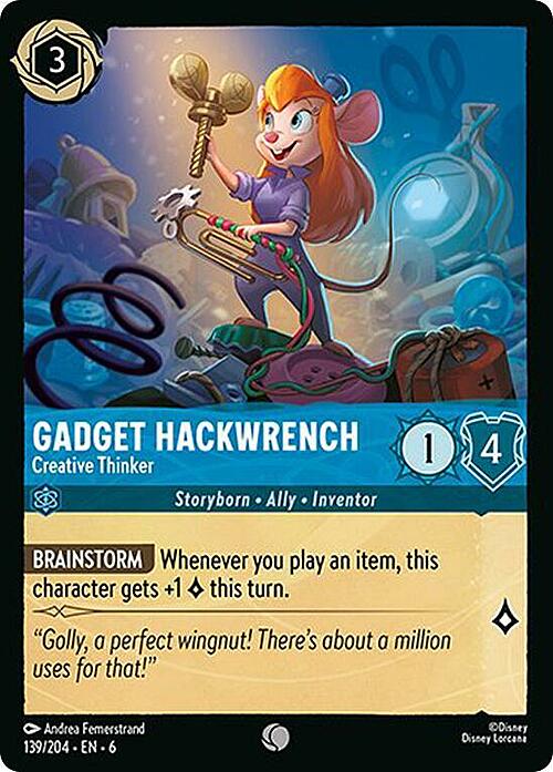 Scheggia Hackwrench - Pensatrice Creativa Card Front