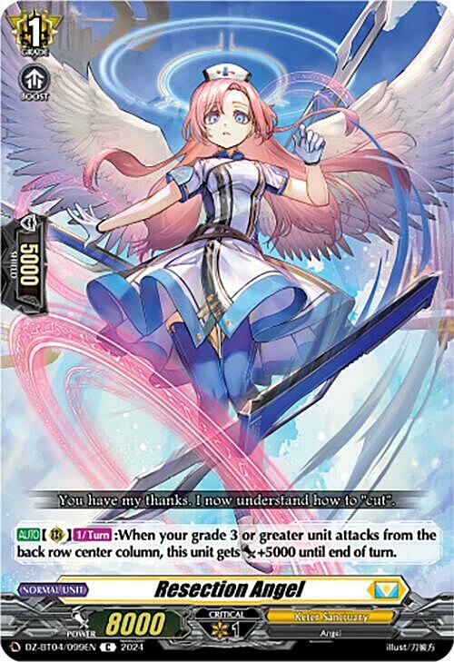 Resection Angel Card Front