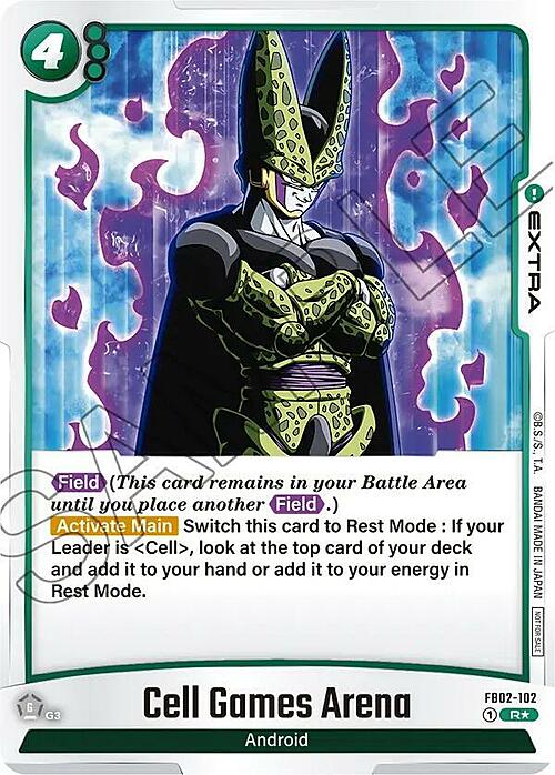 Cell Games Arena Card Front