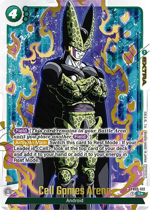 Cell Games Arena Card Front