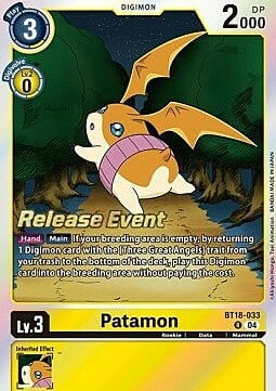 Patamon Card Front