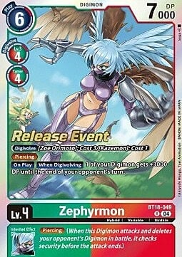 Zephyrmon Card Front