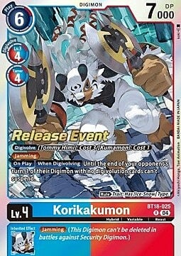 Korikakumon Card Front