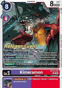 Kimeramon Card Front