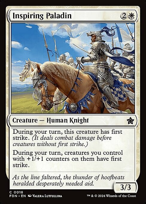 Inspiring Paladin Frente