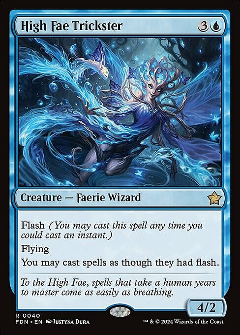 High Fae Trickster Card Front