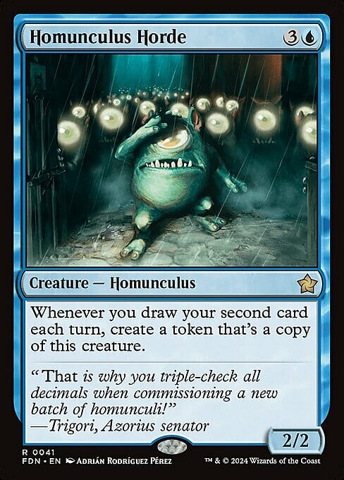 Homunculus Horde Card Front