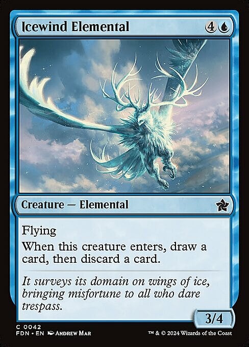 Icewind Elemental Frente