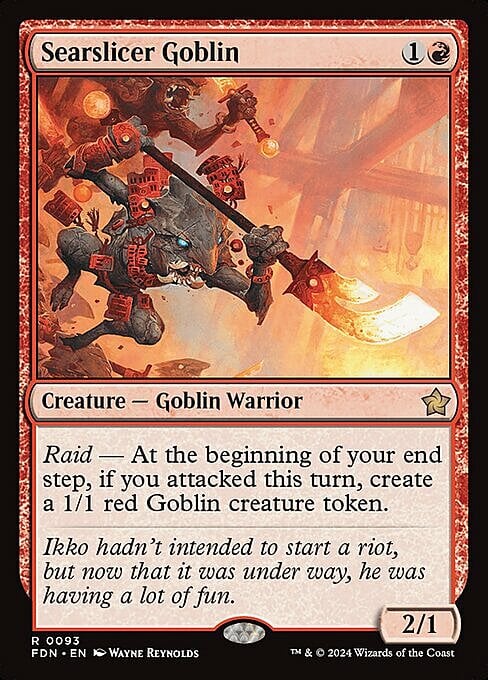 Searslicer Goblin Card Front