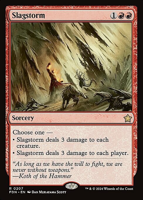 Slagstorm Card Front