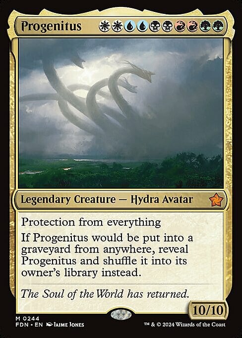 Progenitus Card Front