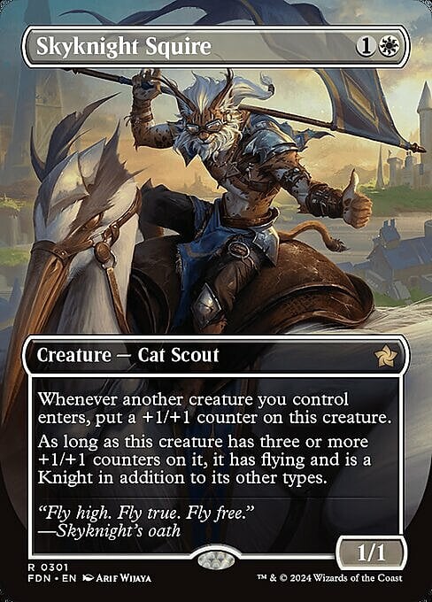 Skyknight Squire Card Front