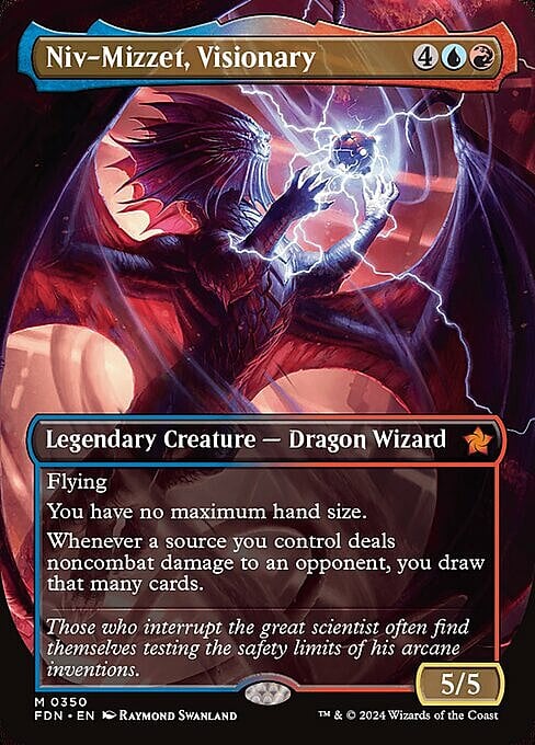 Niv-Mizzet, Visionary Frente