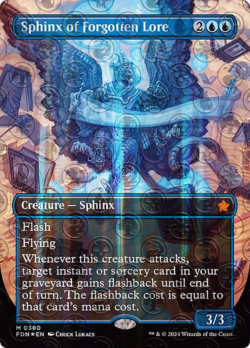 Sphinx of Forgotten Lore Card Front