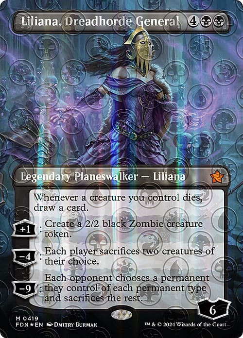 Liliana, Dreadhorde General Card Front