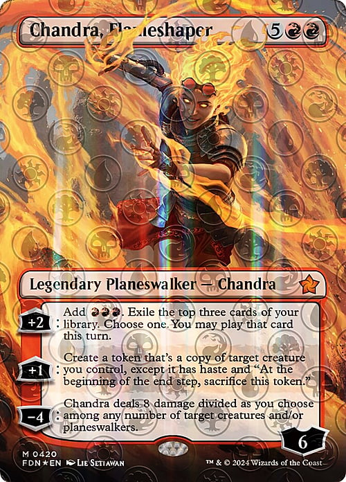 Chandra, Plasmafiamme Card Front