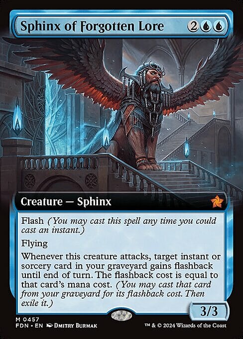 Sphinx of Forgotten Lore Frente