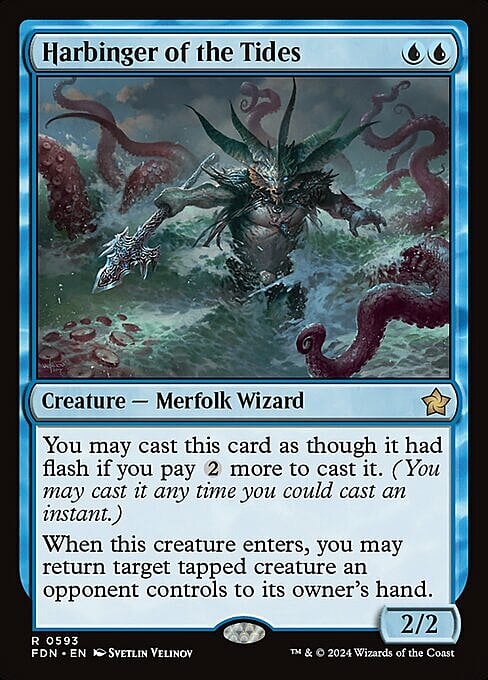 Harbinger of the Tides Card Front