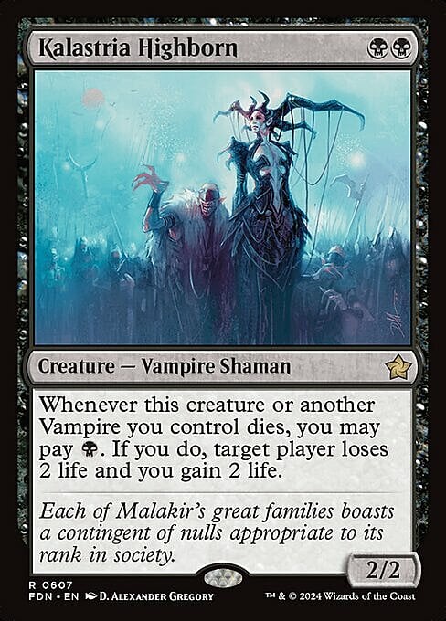 Kalastria Highborn Card Front