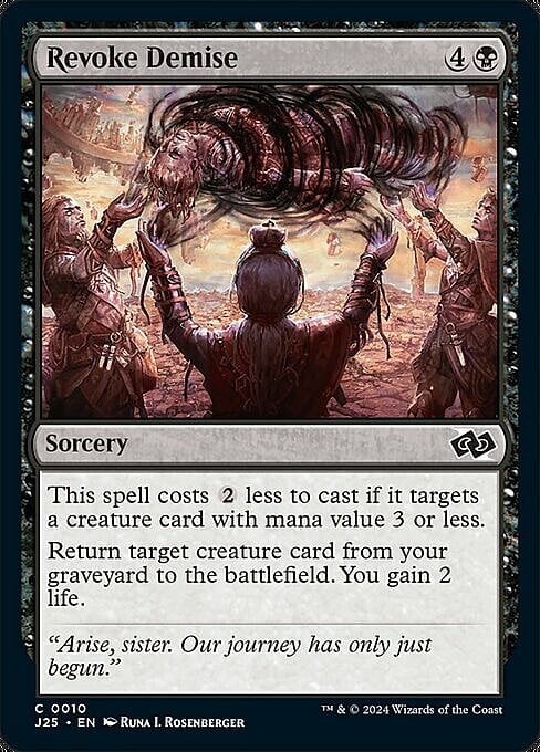 Revoke Demise Card Front