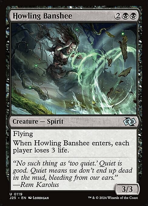 Howling Banshee Card Front