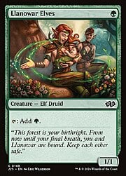 Elfi di Llanowar