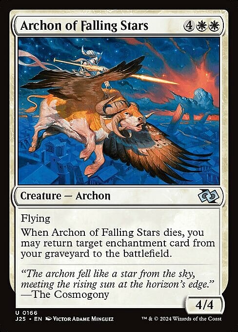 Archon of Falling Stars Card Front