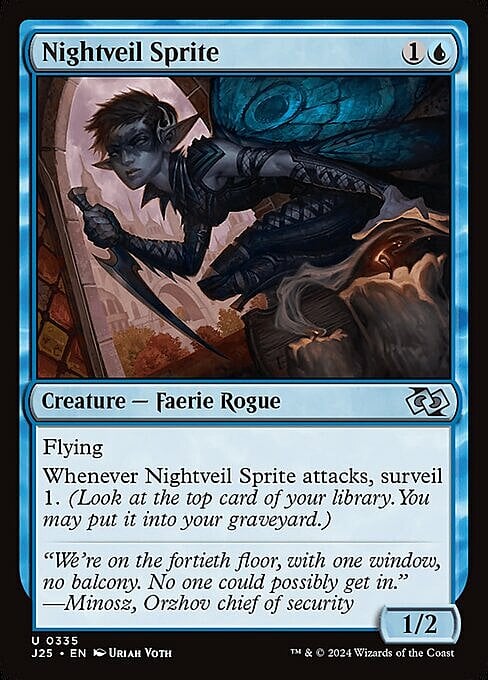 Nightveil Sprite Card Front