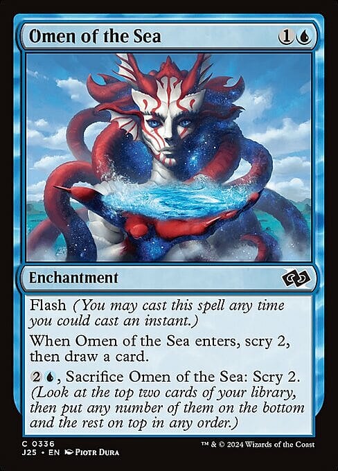 Omen of the Sea Card Front