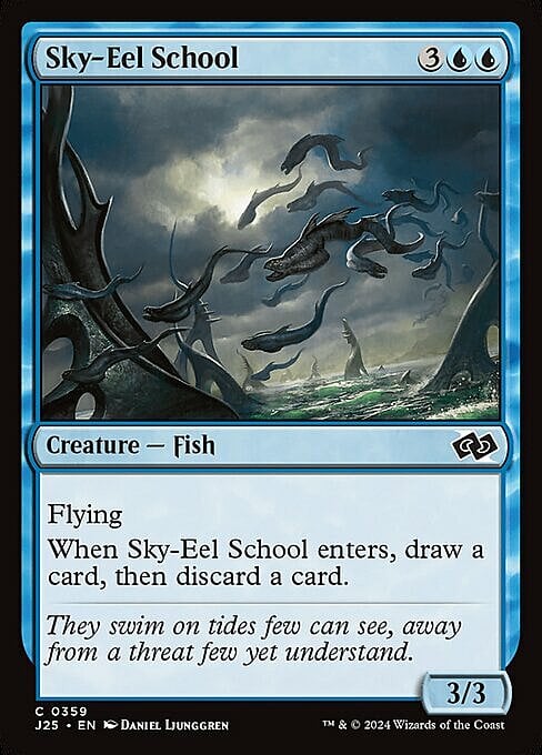 Sky-Eel School Card Front