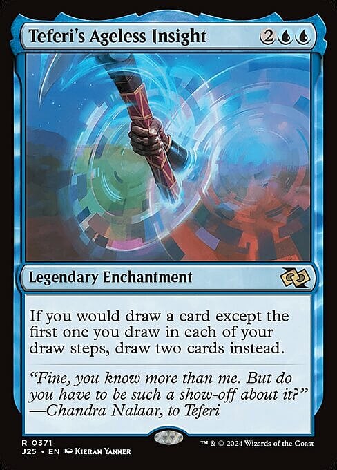 Teferi's Ageless Insight Card Front