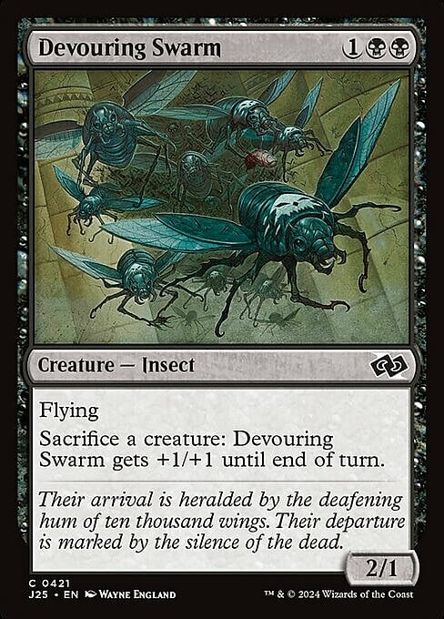 Devouring Swarm Card Front