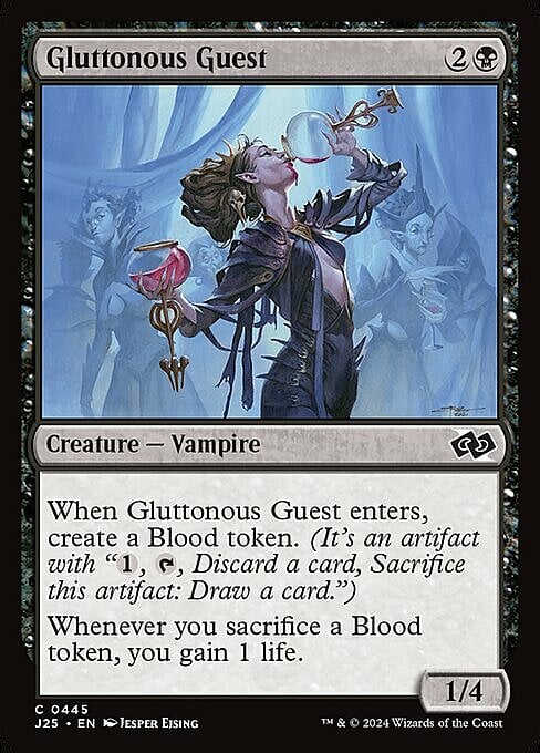 Gluttonous Guest Card Front