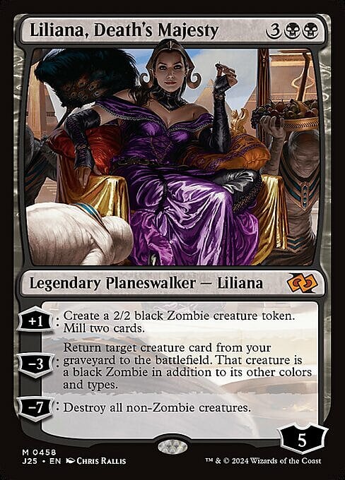 Liliana, majestad de la muerte Frente