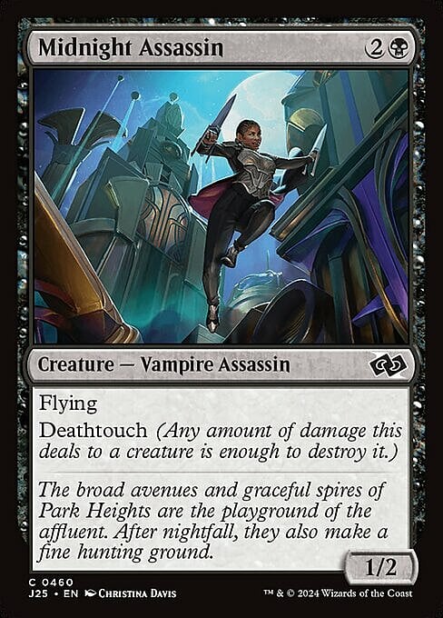 Midnight Assassin Card Front