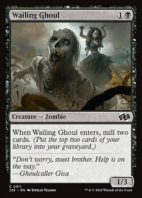 Wailing Ghoul Card Front