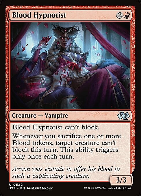 Blood Hypnotist Card Front