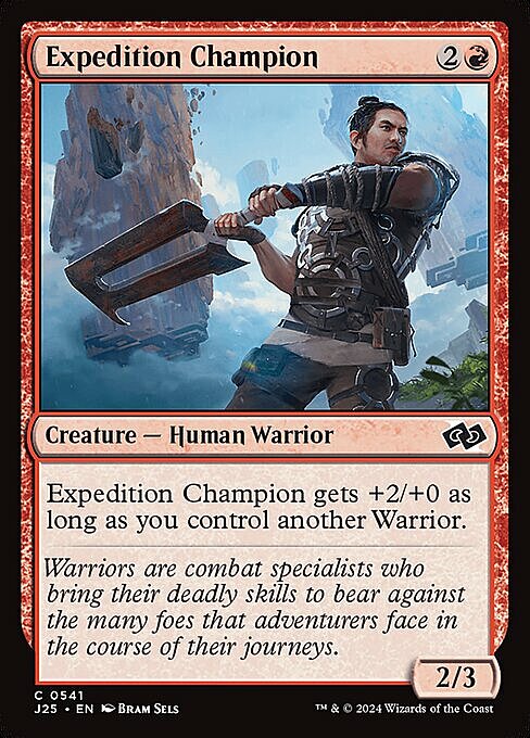 Expedition Champion Card Front