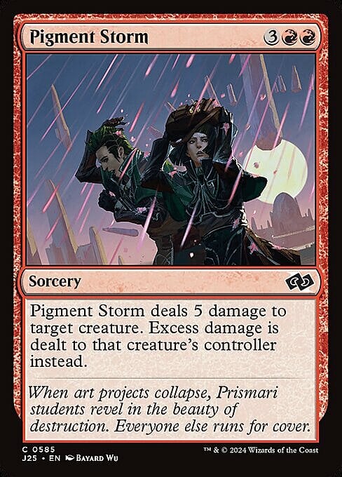 Pigment Storm Card Front