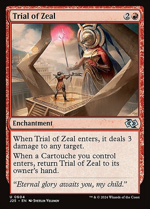 Trial of Zeal Card Front