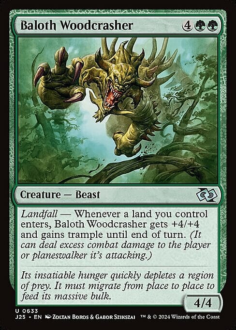 Baloth Woodcrasher Card Front