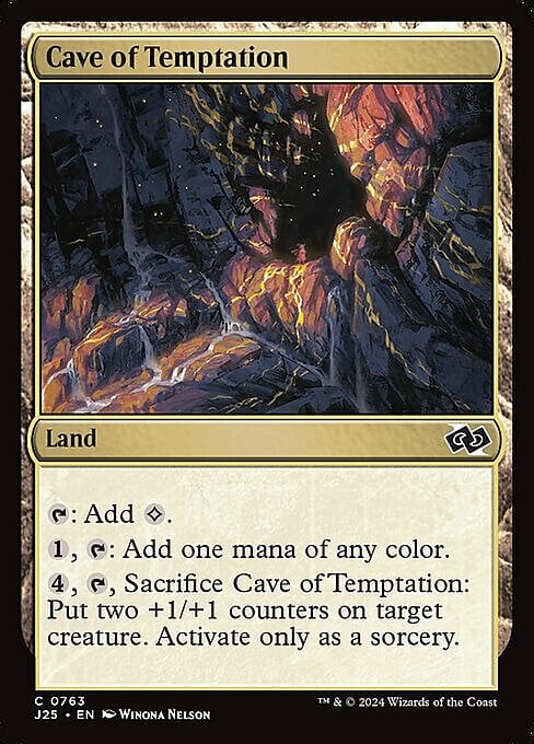 Cave of Temptation Card Front