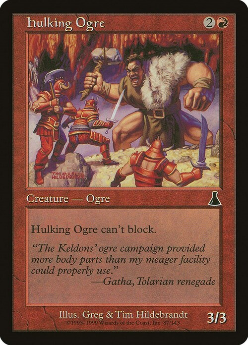 Ogre Goffo Card Front