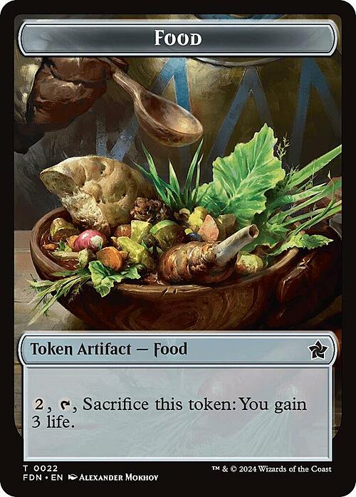 Treasure // Food Card Front