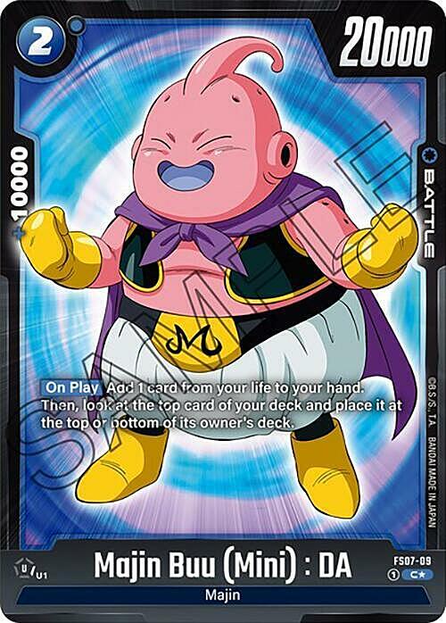 Majin Buu : DA Frente