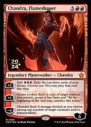 Chandra, Plasmafiamme