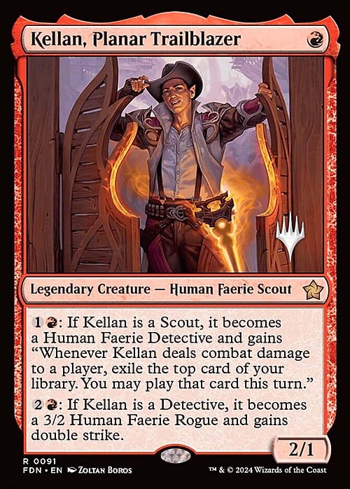 Kellan, Planar Trailblazer Card Front