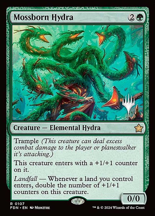 Mossborn Hydra Card Front