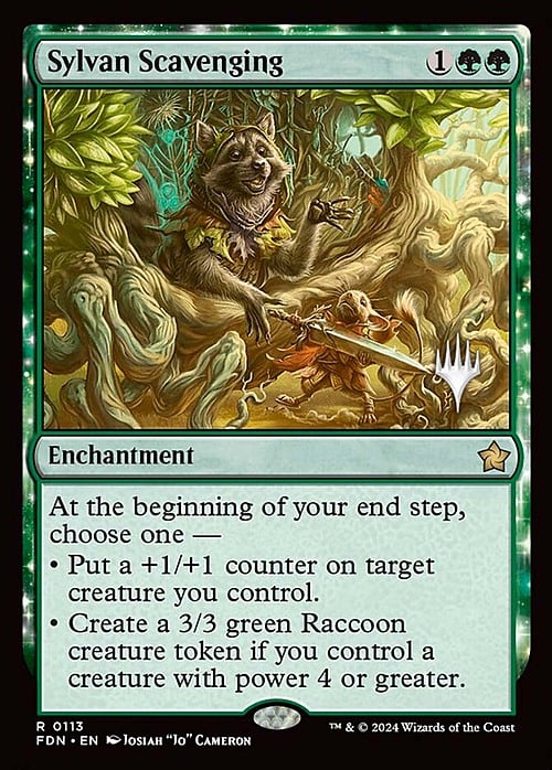 Sylvan Scavenging Card Front